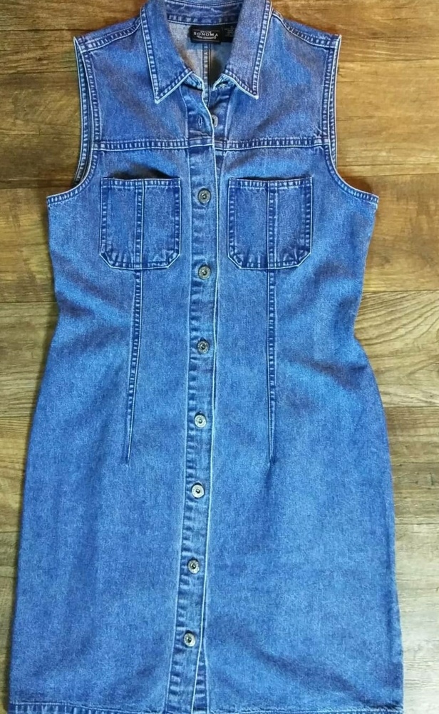 90's jean dress size small